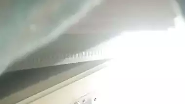 Mom wearing bra after showing her big boobs