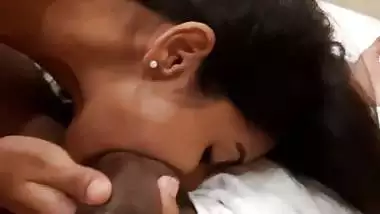 Prime day deal of hot blowjob by sexy Indian girlfriend