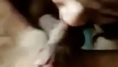 An 18-year-old girl sucks a dick and shoots her blowjob MMS