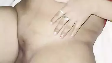 Wife in red thong having sex with masked man