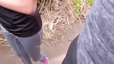 Very Risky Public Fuck With A Beautiful Girl At Jogging Park