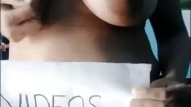 Indian Teen With Big Tits Showing Herself