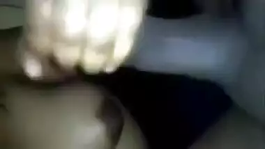 Emplyee jerking her boss.