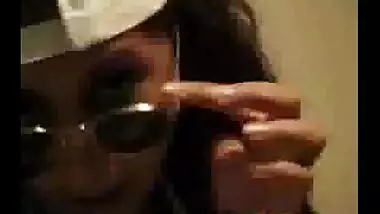 Girl showing her boobs in toilet