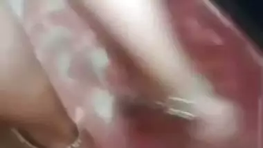 Tamil wife opening towel in front of secret lover