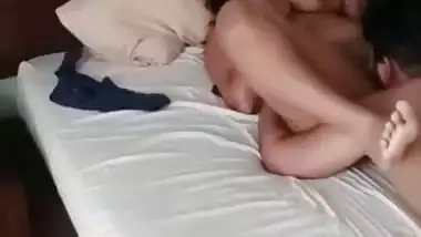 Devar eats Bhabhi’s pussy in front of his cuckold brother
