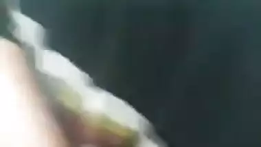 Desi college couples sex in public car