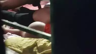 Tenant desi couple sex at home caught through window