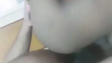 Desi wife enjoys double penetration in her ass and pussy