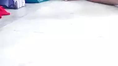 The man fucks his cousin hard in the Telugu porn