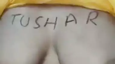 Nude Bhabhi collects her breast milk for her naughty Devar