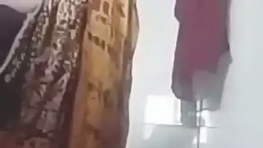 Big ass aunty striptease nude show for secret lover