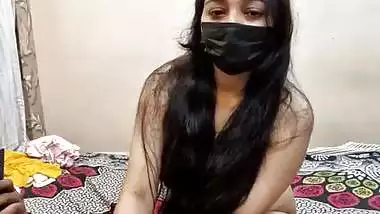 Masked girl HD porn nude hardcore sex with partner