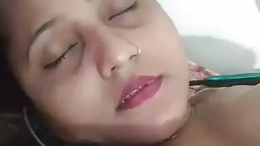 Bengali boudi boobs show and naked hot masturbation